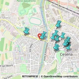 Mappa Via Giacomo Matteotti, 47522 Cesena FC, Italia (0.542)