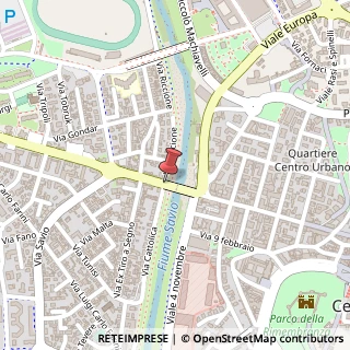 Mappa Viale Giacomo Matteotti,  17, 47023 Cesena, Forlì-Cesena (Emilia Romagna)