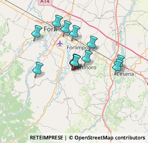 Mappa Bertinoro, 47032 Bertinoro FC, Italia (5.80833)