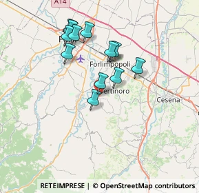 Mappa Bertinoro, 47032 Bertinoro FC, Italia (6.45)