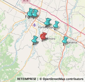 Mappa Bertinoro, 47032 Bertinoro FC, Italia (6.42)