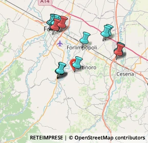 Mappa Bertinoro, 47032 Bertinoro FC, Italia (7.764)