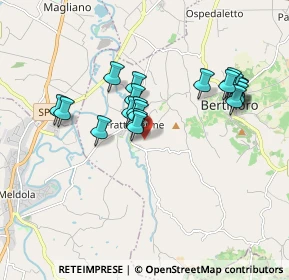 Mappa Bertinoro, 47032 Bertinoro FC, Italia (1.684)