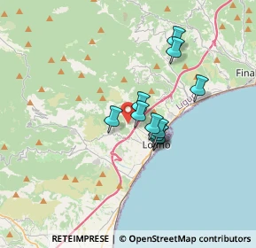 Mappa Via Santa Libera, 17025 Loano SV, Italia (2.44273)