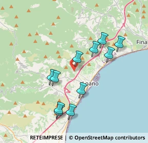 Mappa Via Santa Libera, 17025 Loano SV, Italia (3.65727)