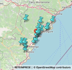 Mappa Via Santa Libera, 17025 Loano SV, Italia (9.30059)