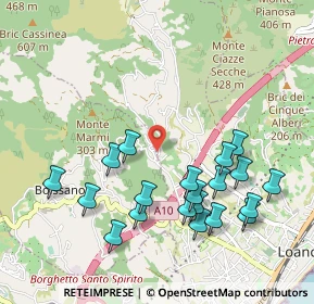 Mappa Via Santa Libera, 17025 Loano SV, Italia (1.078)