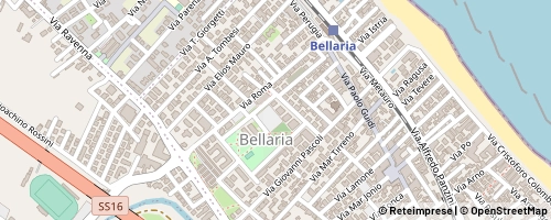 Mappa Bellaria-Igea Marina
