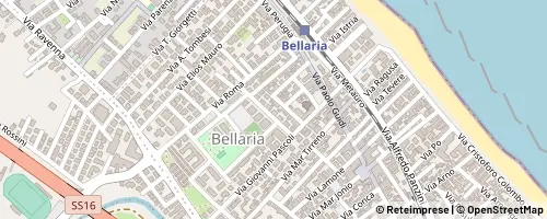 Mappa Bellaria-Igea Marina