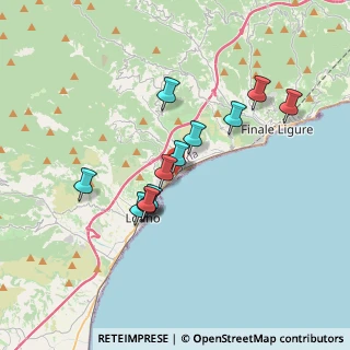 Mappa Via Privata Grotta, 17027 Pietra Ligure SV, Italia (3.06083)