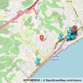 Mappa Via Villaggio Spotorno, 17027 Pietra Ligure SV, Italia (0.759)