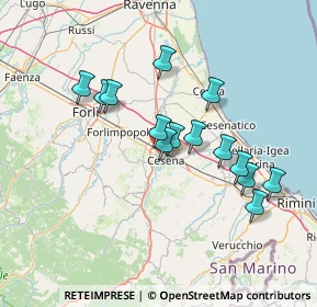 Mappa 47522 Cesena FC, Italia (12.80071)