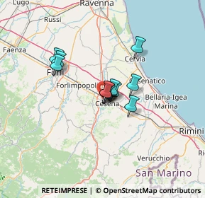 Mappa 47522 Cesena FC, Italia (8.01583)