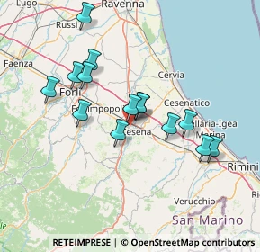 Mappa 47522 Cesena FC, Italia (12.97786)