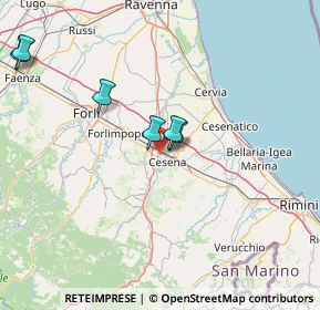 Mappa 47522 Cesena FC, Italia (28.93182)
