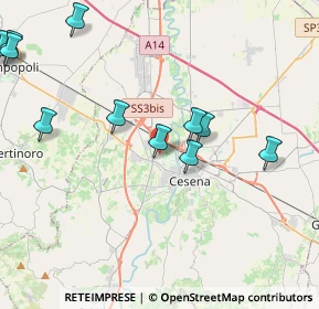 Mappa 47522 Cesena FC, Italia (4.84545)