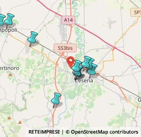 Mappa 47522 Cesena FC, Italia (3.51)