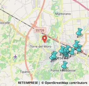 Mappa 47522 Cesena FC, Italia (2.39364)