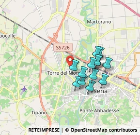 Mappa 47522 Cesena FC, Italia (1.43692)