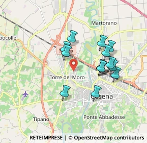 Mappa 47522 Cesena FC, Italia (1.60643)