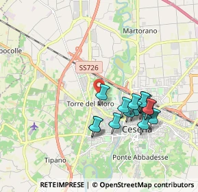Mappa 47522 Cesena FC, Italia (1.7275)
