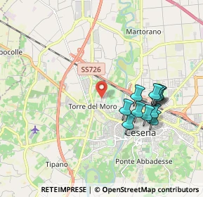 Mappa 47522 Cesena FC, Italia (1.86636)