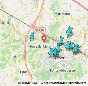 Mappa 47522 Cesena FC, Italia (2.03769)