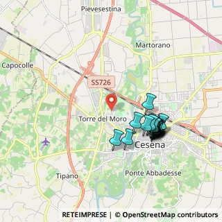 Mappa 47522 Cesena FC, Italia (1.846)