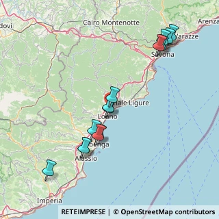 Mappa Via Riviera, 17027 Pietra ligure SV, Italia (16.76071)