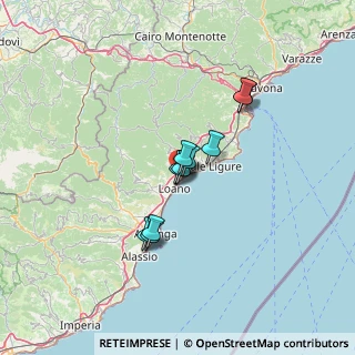 Mappa Via Riviera, 17027 Pietra ligure SV, Italia (8.70091)
