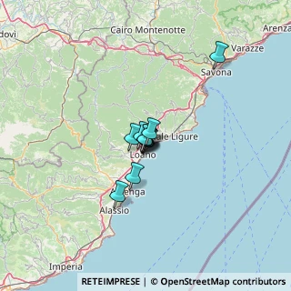 Mappa Via Riviera, 17027 Pietra ligure SV, Italia (6.48182)