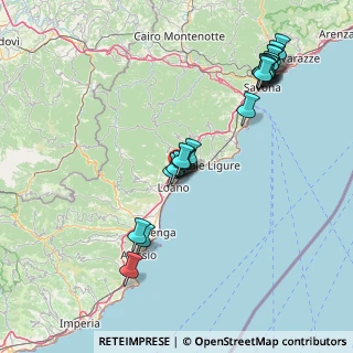 Mappa Via Riviera, 17027 Pietra ligure SV, Italia (16.7805)