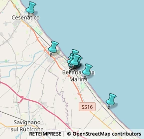 Mappa Viale G. Pascoli, 47814 Bellaria-Igea Marina RN, Italia (1.78727)