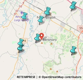 Mappa Via Tombetta, 47032 Bertinoro FC, Italia (4.83692)