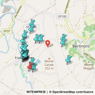 Mappa Via Tombetta, 47032 Bertinoro FC, Italia (1.12692)