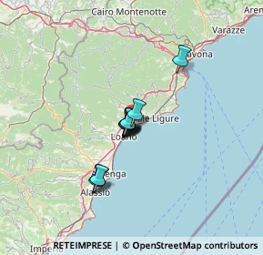 Mappa Via Cristoforo Colombo, 17027 Pietra Ligure SV, Italia (7.83833)