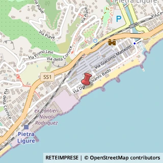 Mappa Via XX Settembre, 4, 17027 Pietra Ligure, Savona (Liguria)
