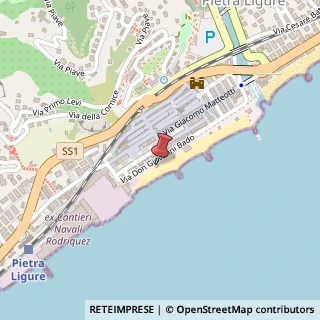 Mappa Via XX Settembre, 5, 17027 Pietra Ligure, Savona (Liguria)