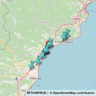 Mappa Via Moilastrini, 17027 Pietra Ligure SV, Italia (4.58083)
