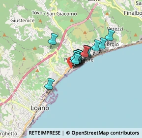 Mappa Via Nicolò Chiazzari, 17027 Pietra Ligure SV, Italia (0.81824)