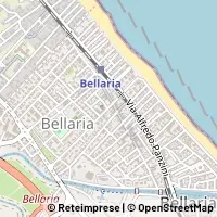 지도 Bellaria-Igea Marina