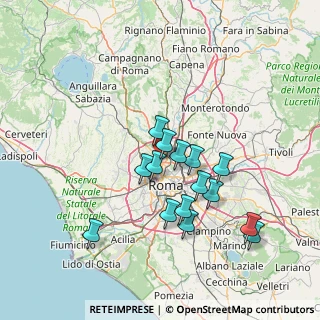 Mappa Via Maestri Pietro, 00191 Roma RM, Italia (13.60067)