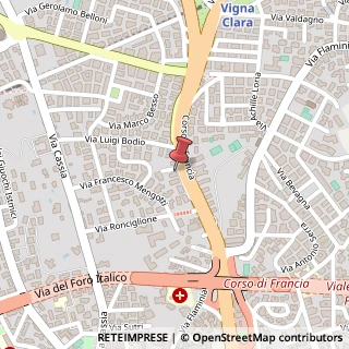 Mappa Corso di Francia, 199, 00191 Roma, Roma (Lazio)
