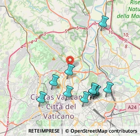 Mappa Via P. Maestri, 00191 Roma RM, Italia (4.37182)