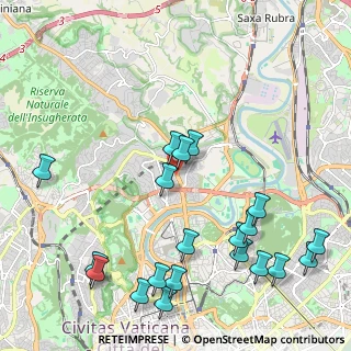 Mappa Via P. Maestri, 00191 Roma RM, Italia (2.745)