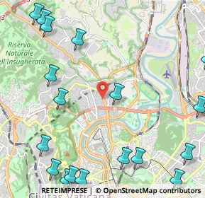 Mappa Via Maestri Pietro, 00191 Roma RM, Italia (3.33889)