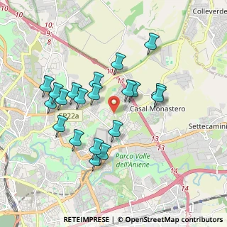 Mappa Via Monte S. Vito, 00156 Roma RM, Italia (1.85)