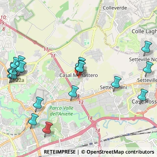 Mappa Via Castelchiodato, 00131 Roma RM, Italia (3.0615)