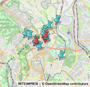 Mappa Piazza Monteleone di Spoleto, 00191 Roma RM, Italia (1.08429)