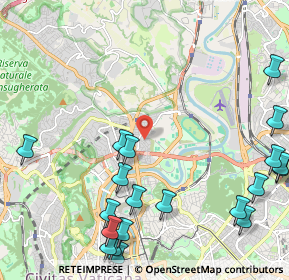 Mappa Piazza Monteleone di Spoleto, 00191 Roma RM, Italia (3.1175)